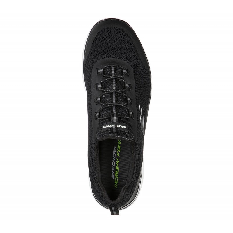  حذاء سكيتشرز سميتس- ريبينسكي للرجال لون أسود ونعل ابيض- Skechers Men's Summits-Repinski Shoes‏‏‏